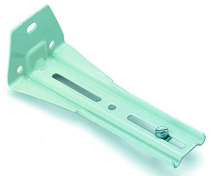 Boviva Winkelträger für Flächenvorhangschiene Winkelträger - weiß (11,00cm) - Boviva