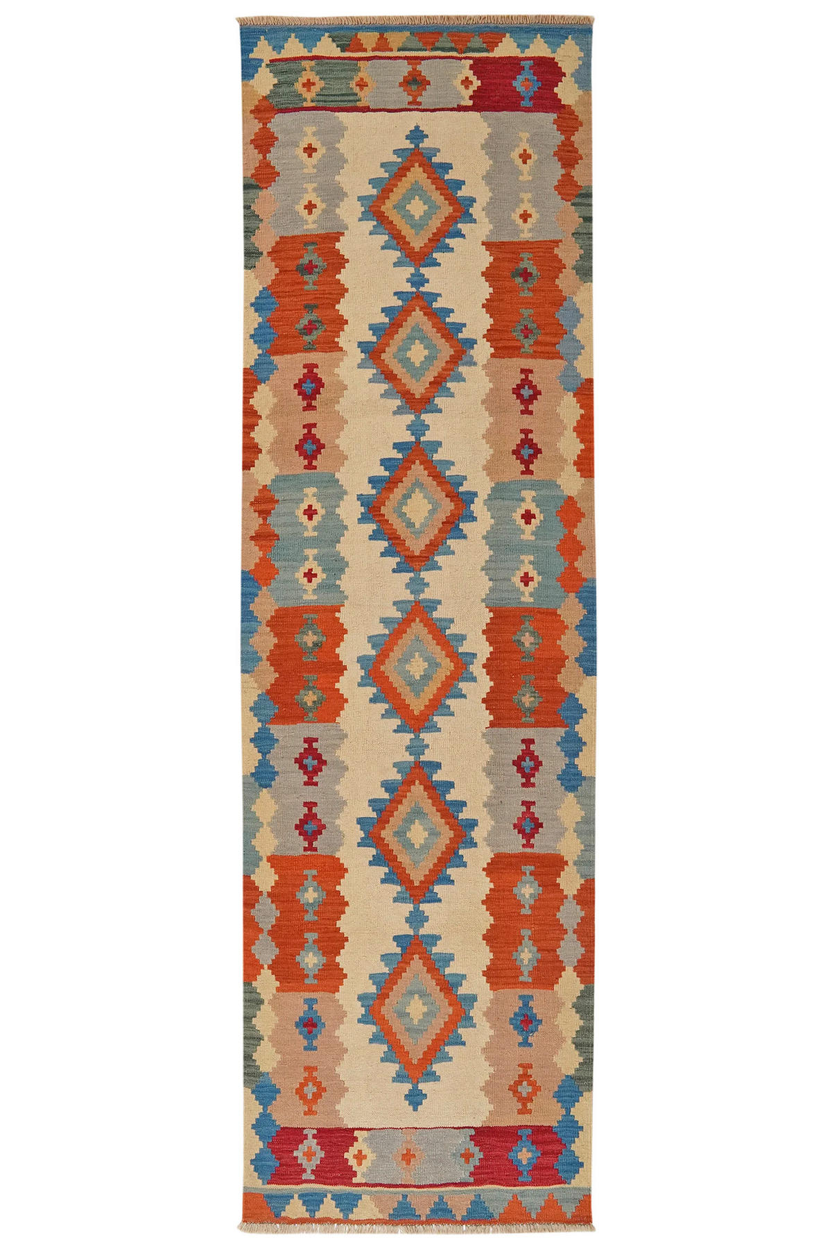 PersaTepp Teppich Kelim Gashgai bunt B/H/L: ca. 85x1x286 cm Kelim Gashgai - bunt (286,00/85,00/1,00cm) - PersaTepp