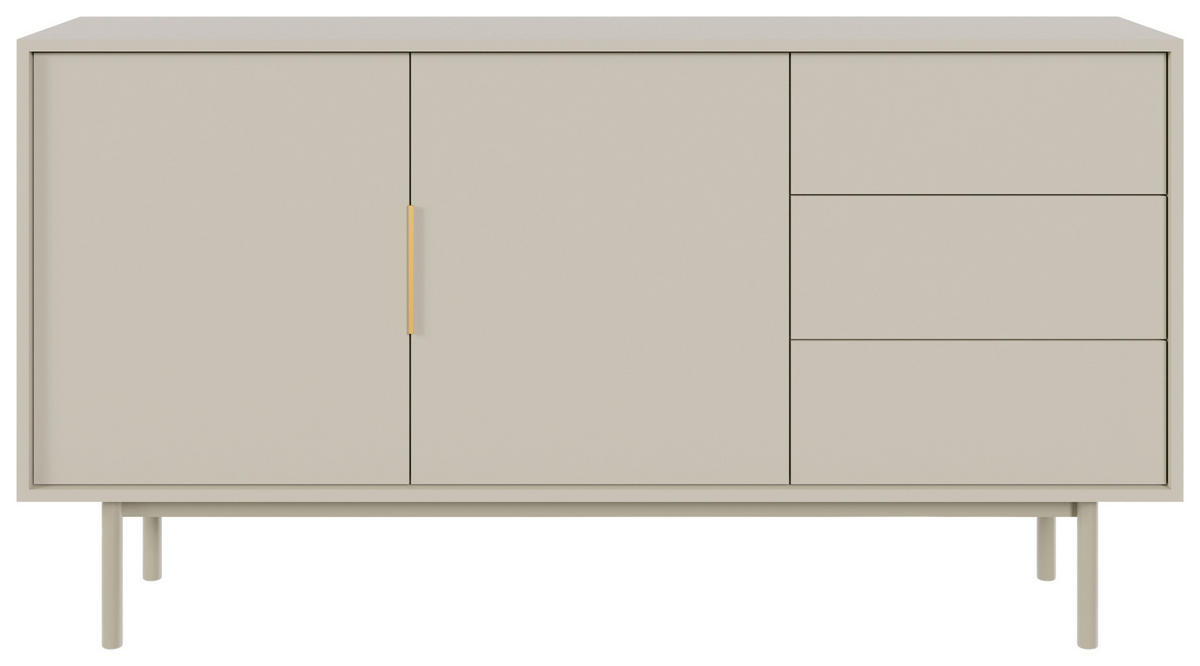 Kommode VIVA Cashmere B/H/T: ca. 154x82x39 cm VIVA - Cashmere (154,00/82,00/39,00cm) - WIPMEB