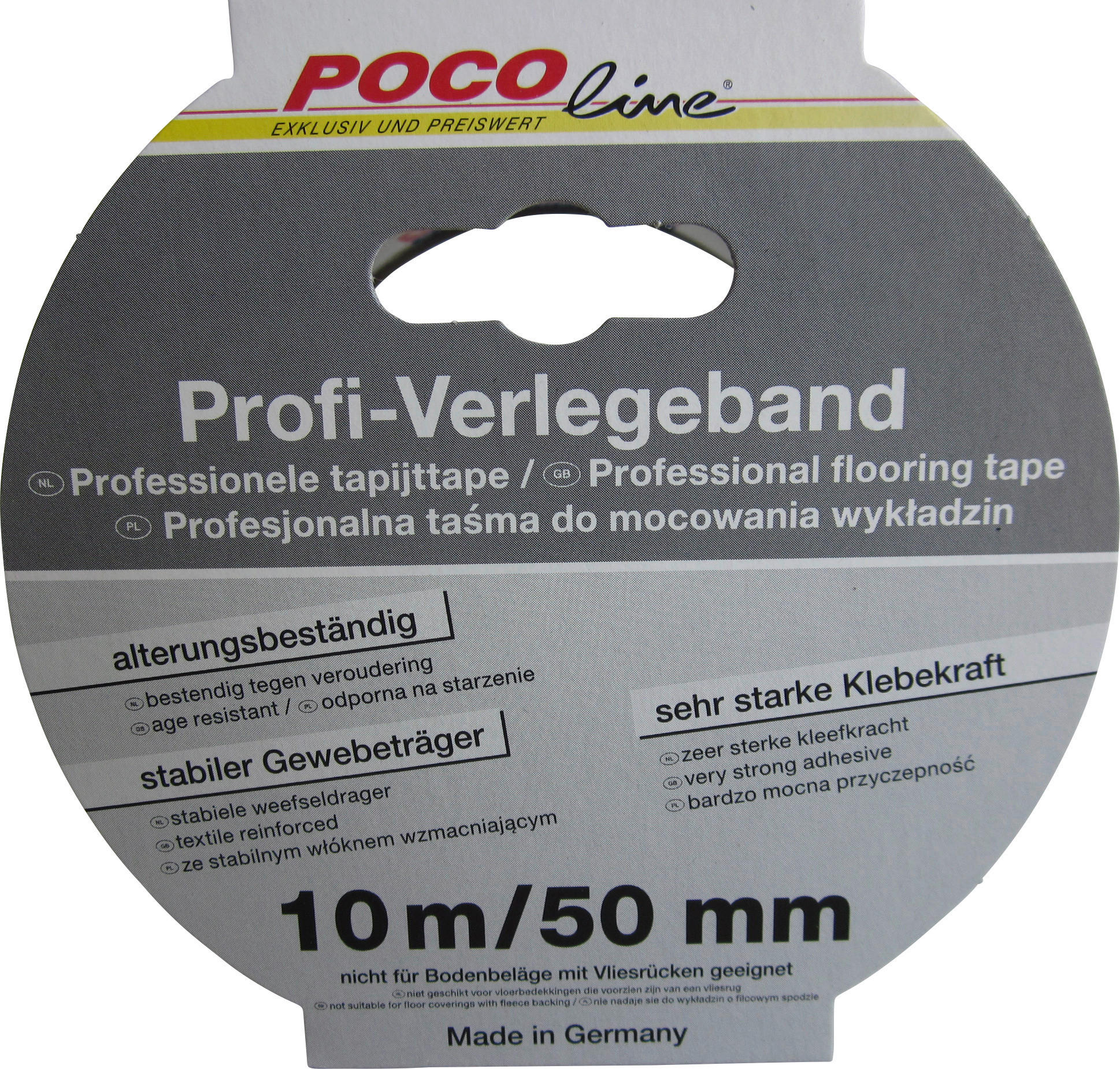 Verlegeband Profi-Verlegeband 10mx50mm - (5,00/1000,00cm)