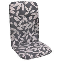 Neutral Auflage Floral grau Polyester B/H/L: ca. 50x5x116 cm Floral - grau (116,00/50,00/5,00cm) - Neutral