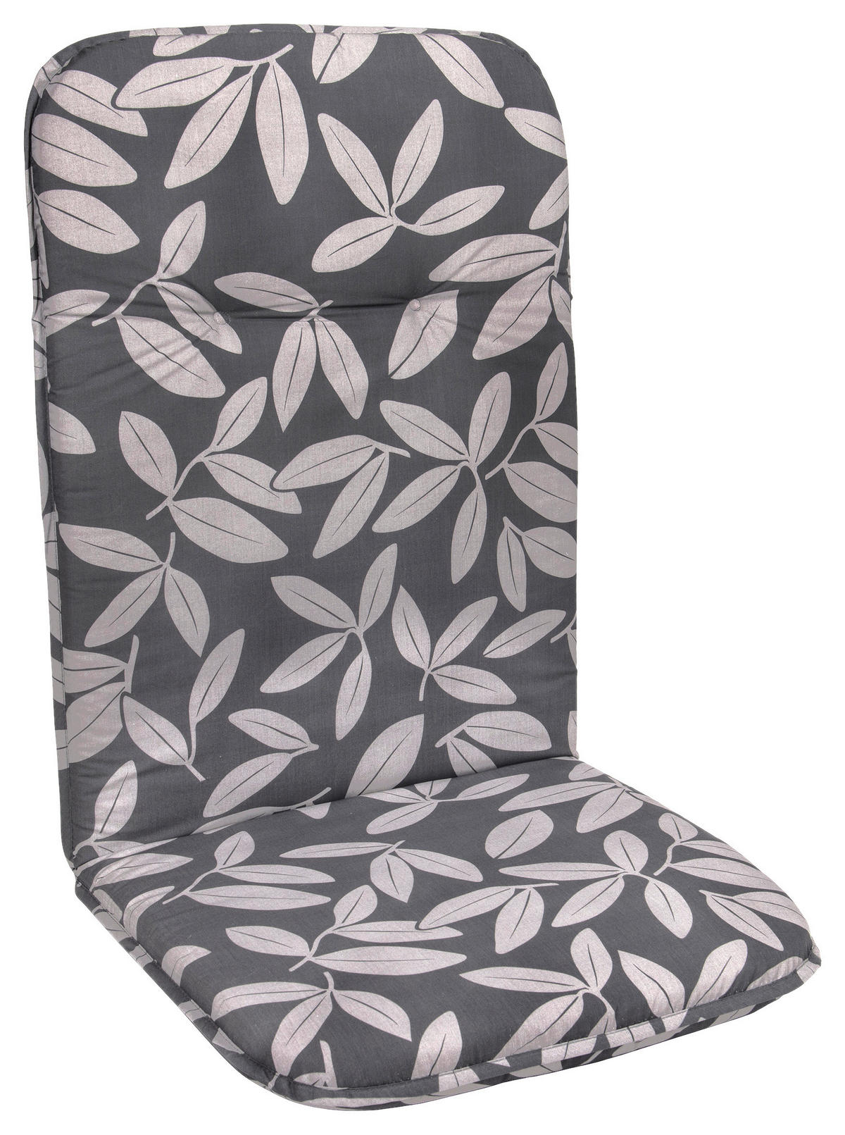 Neutral Auflage Floral grau Polyester B/H/L: ca. 50x5x116 cm Floral - grau (116,00/50,00/5,00cm) - Neutral