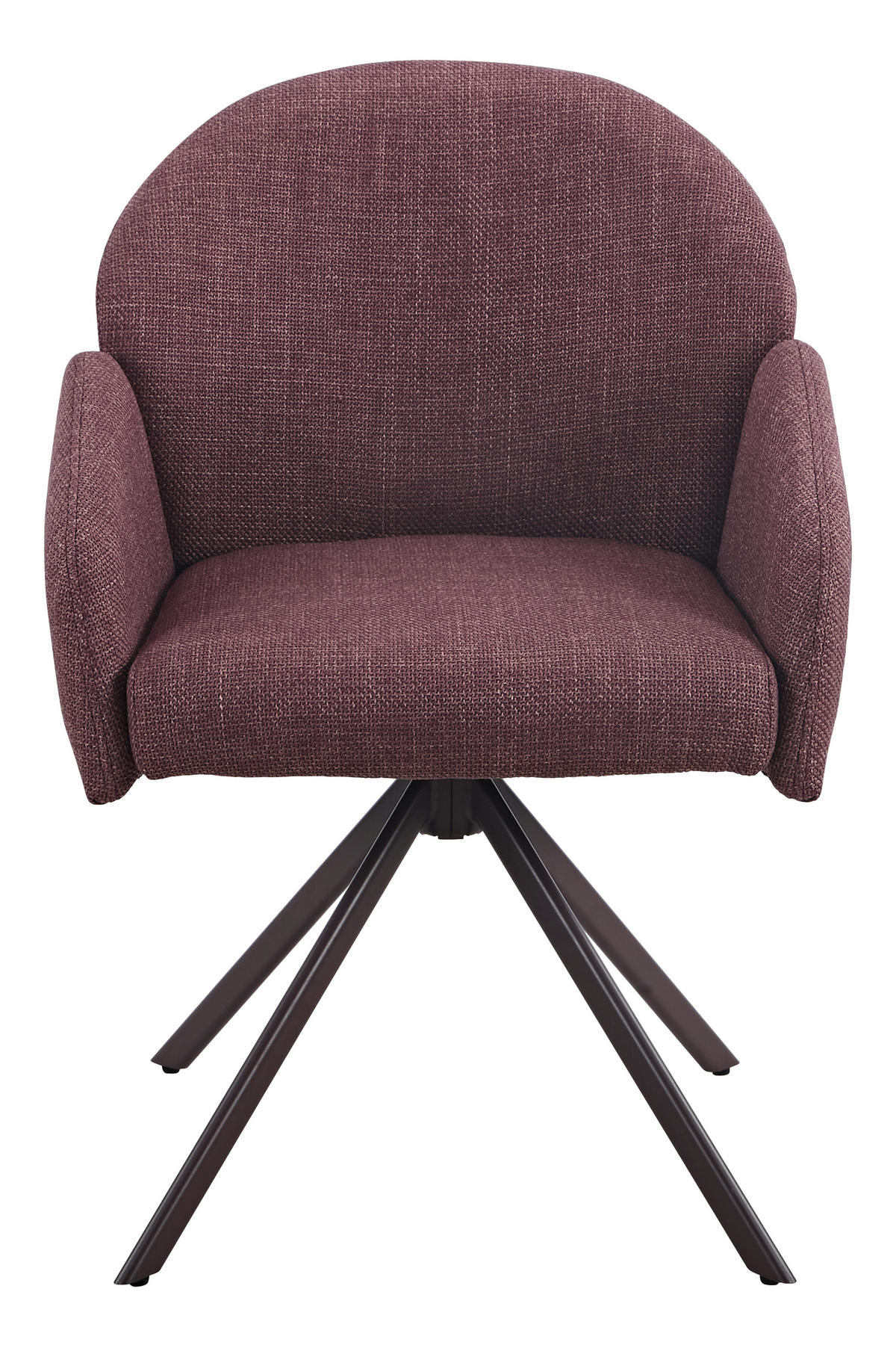 Drehstuhl Holly beere Microfaser Webstoff B/H/T: ca. 57x84x61 cm Holly - beere (57,00/84,00/61,00cm)