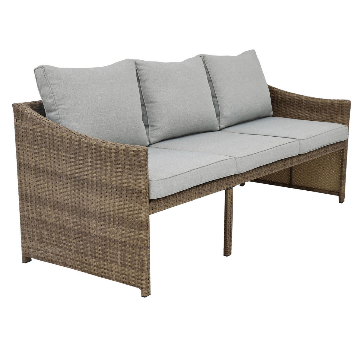 POCOline Gartensitzgruppe Anna braun Stahl Anna - braun/natur - POCOline