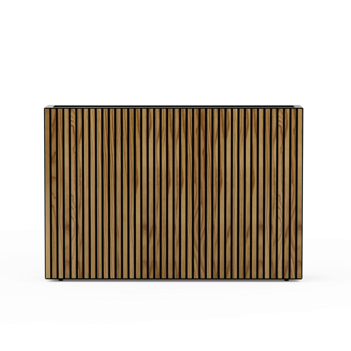 Herstera Garden Pflanzkübel Deco Planter schwarz Holz B/H/L: ca. 120x80x25 cm Deco Planter - schwarz (25,00/120,00/80,00cm) - Herstera Garden