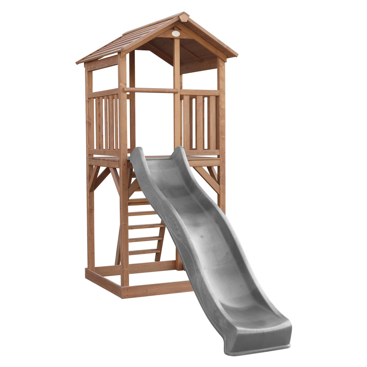 AXI Spielturm Beach Tower braun B/H/L: ca. 111x242x349 cm Beach Tower - braun/grau (349,00/111,00/242,00cm) - AXI