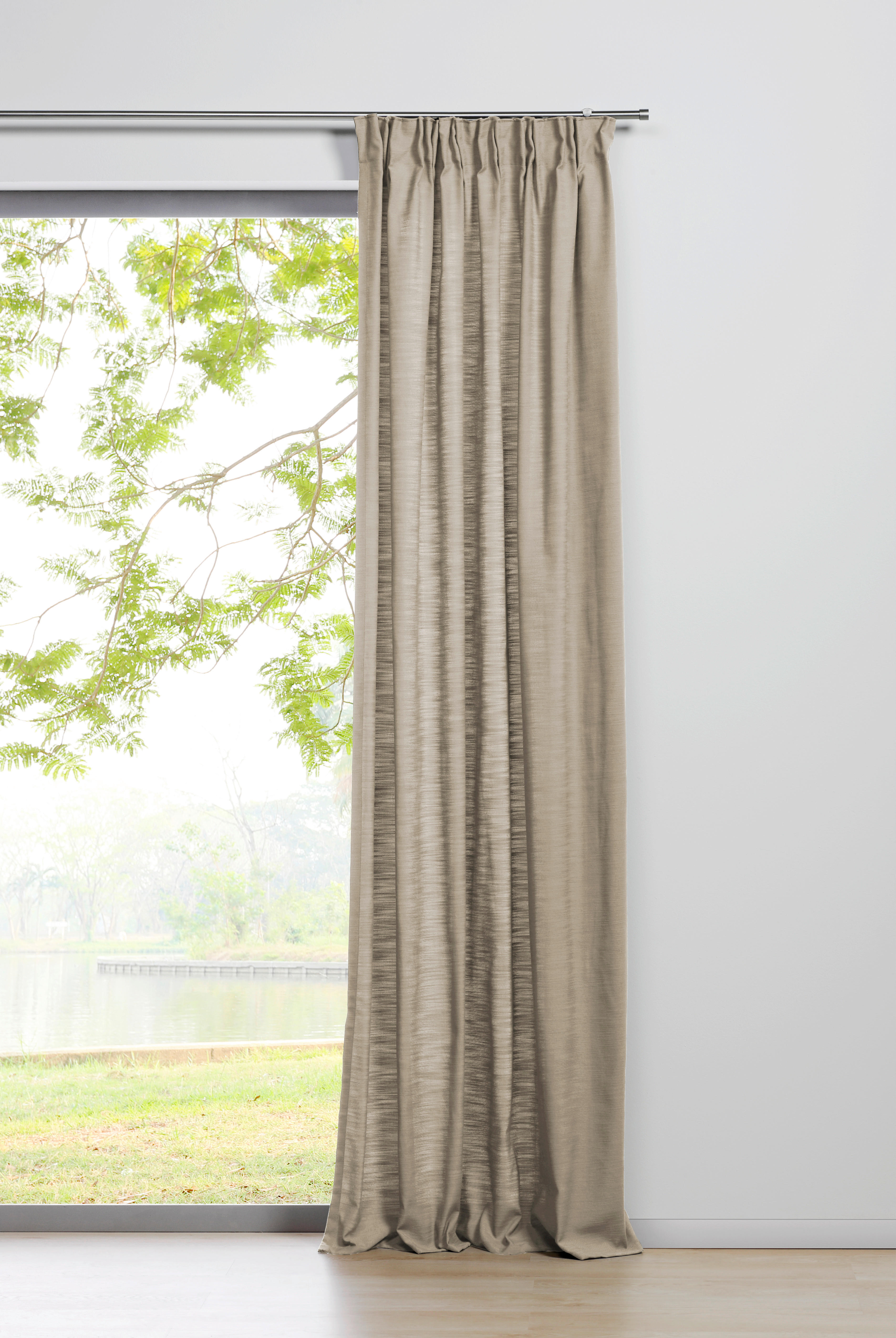 Kombivorhang BALANCE beige B/L: ca. 135x245 cm BALANCE - beige (135,00/245,00cm)