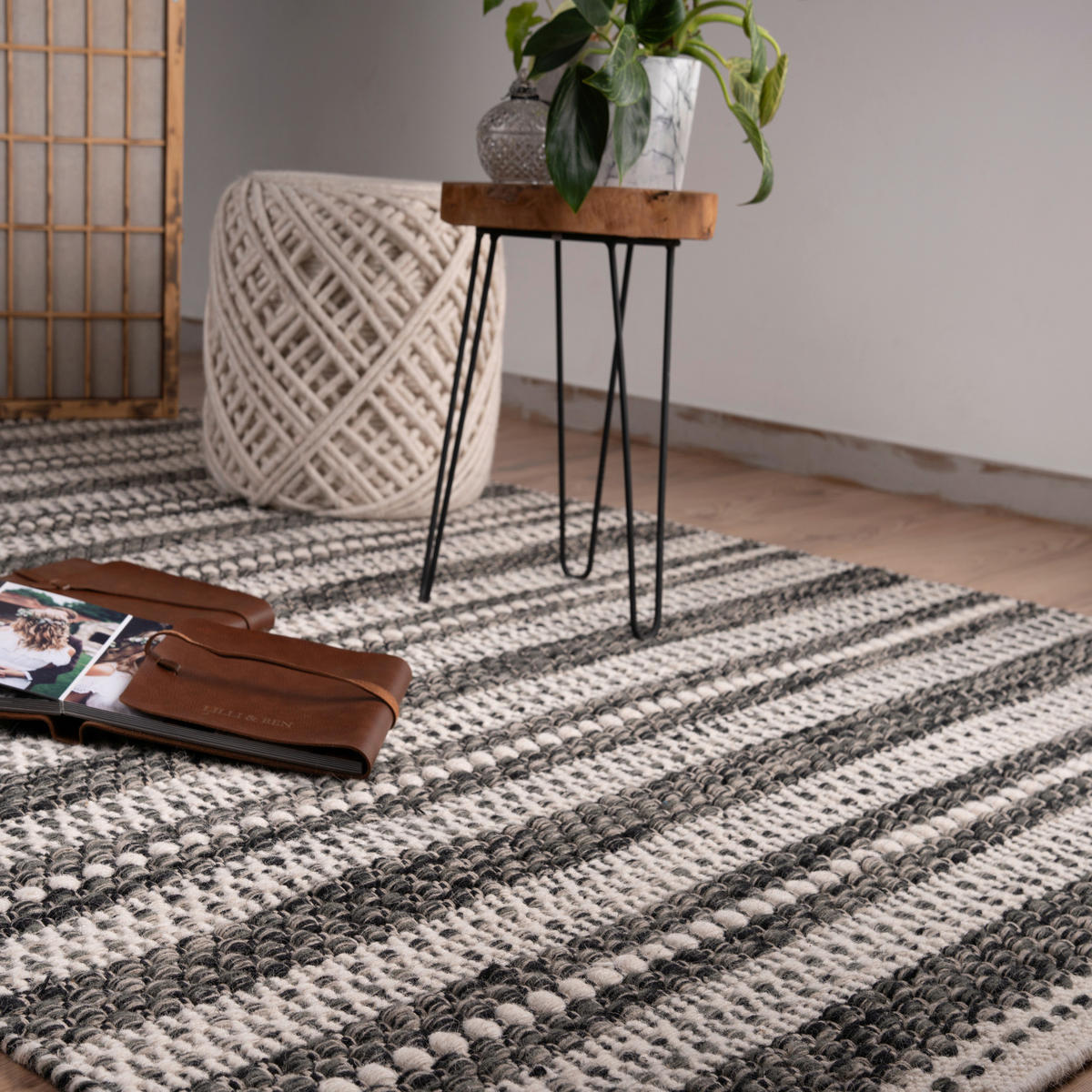 Obsession Teppich My Jovian grau B/H/T/L/D: ca. 80x0,9x0x150x0 cm My Jovian - grau (150,00/80,00/0,90cm) - Obsession