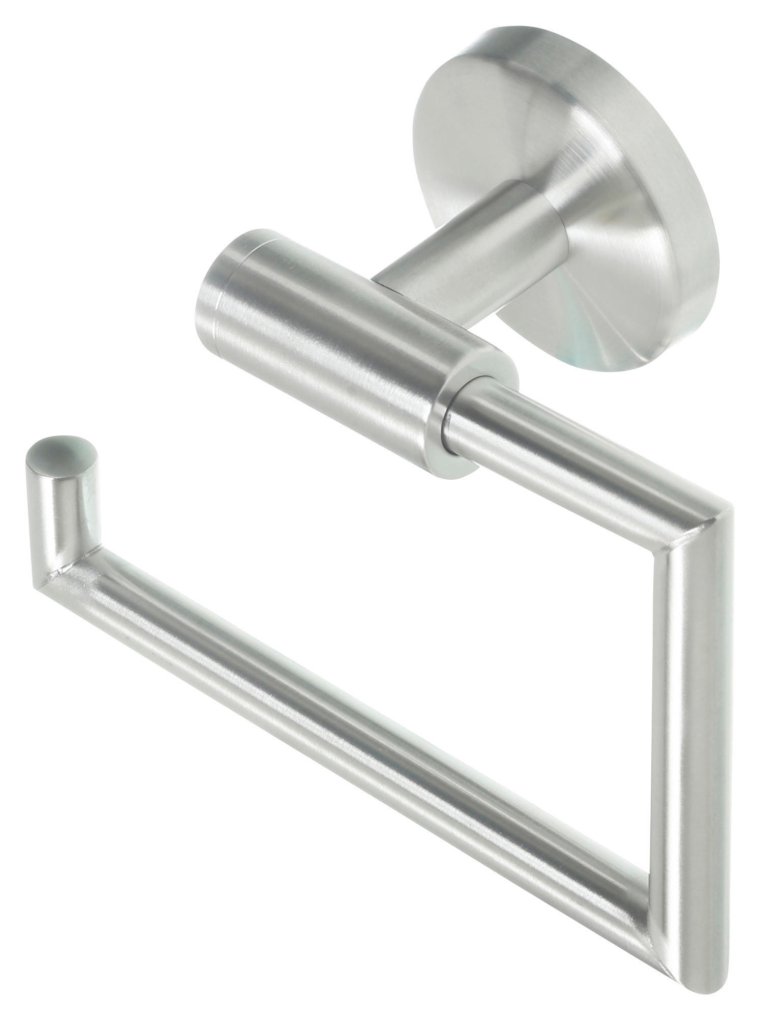 Toilettenpapierhalter Edelstahloptik Edelstahl B/H/T: ca. 15x11x6 cm Papierrollenhalter_Milano - Edelstahloptik (15,00/11,00/6,00cm) - POCOline