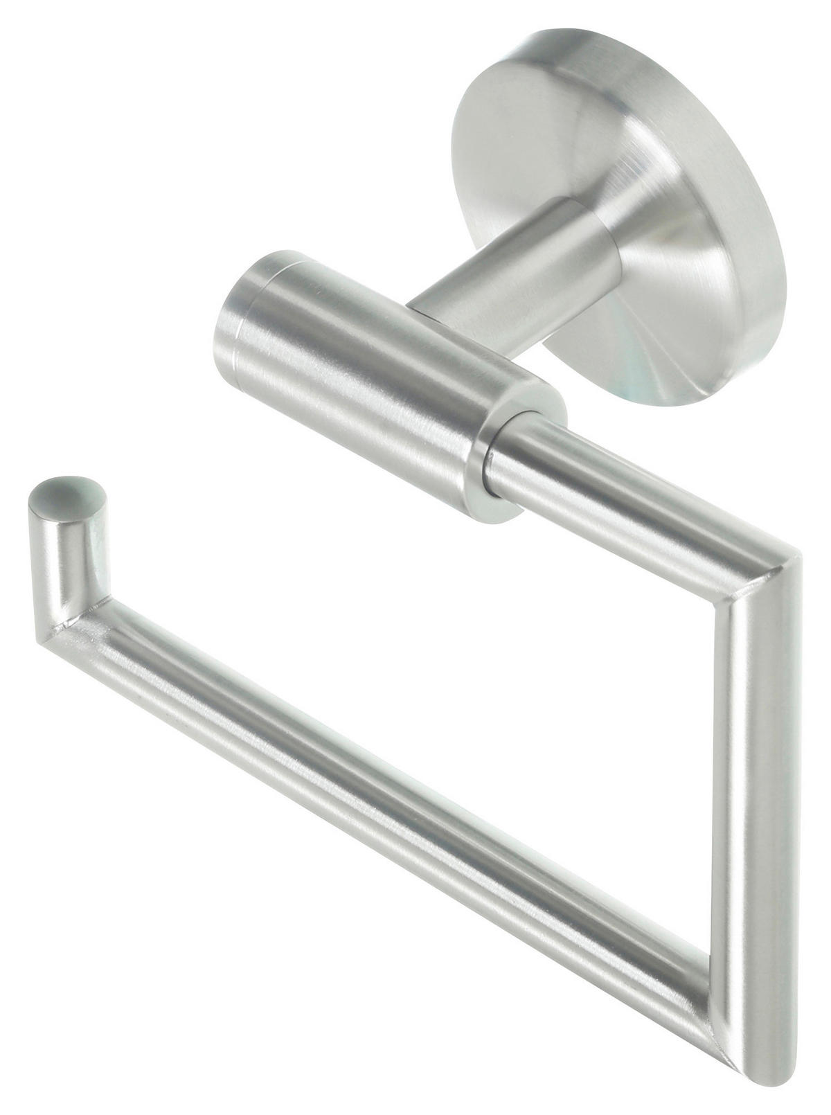 Toilettenpapierhalter Edelstahloptik Edelstahl B/H/T: ca. 15x11x6 cm Papierrollenhalter_Milano - Edelstahloptik (15,00/11,00/6,00cm) - POCOline