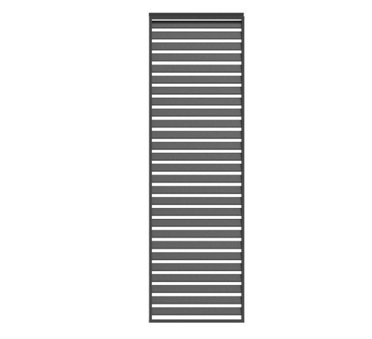 Mirador Lamellen-Seitenteil für Pergola Deluxe anthrazit Aluminium B/H/L: ca. 93x236,1x6 cm Deluxe - anthrazit (6,00/93,00/236,10cm) - Mirador