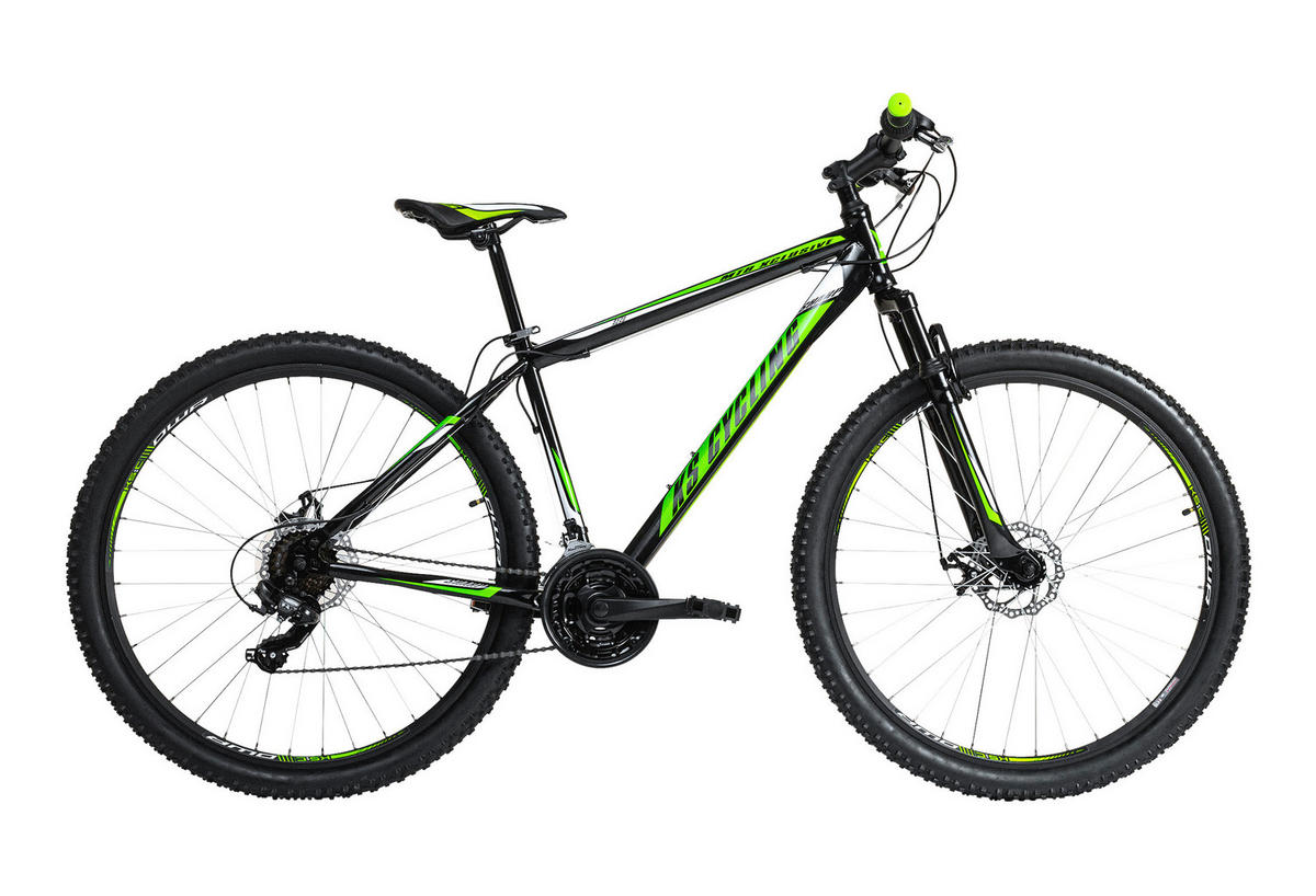 KS-Cycling Mountain-Bike 29 Zoll Sharp 622M schwarz ca. 29 Zoll Sharp - schwarz/grün (46,00cm) - KS-Cycling