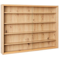 Sammelvitrine Artisario Eiche Artisan Nachbildung B/H/T: ca. 80x60x9,5 cm Artisario - Eiche (80,00/60,00/9,50cm) - Inter Link