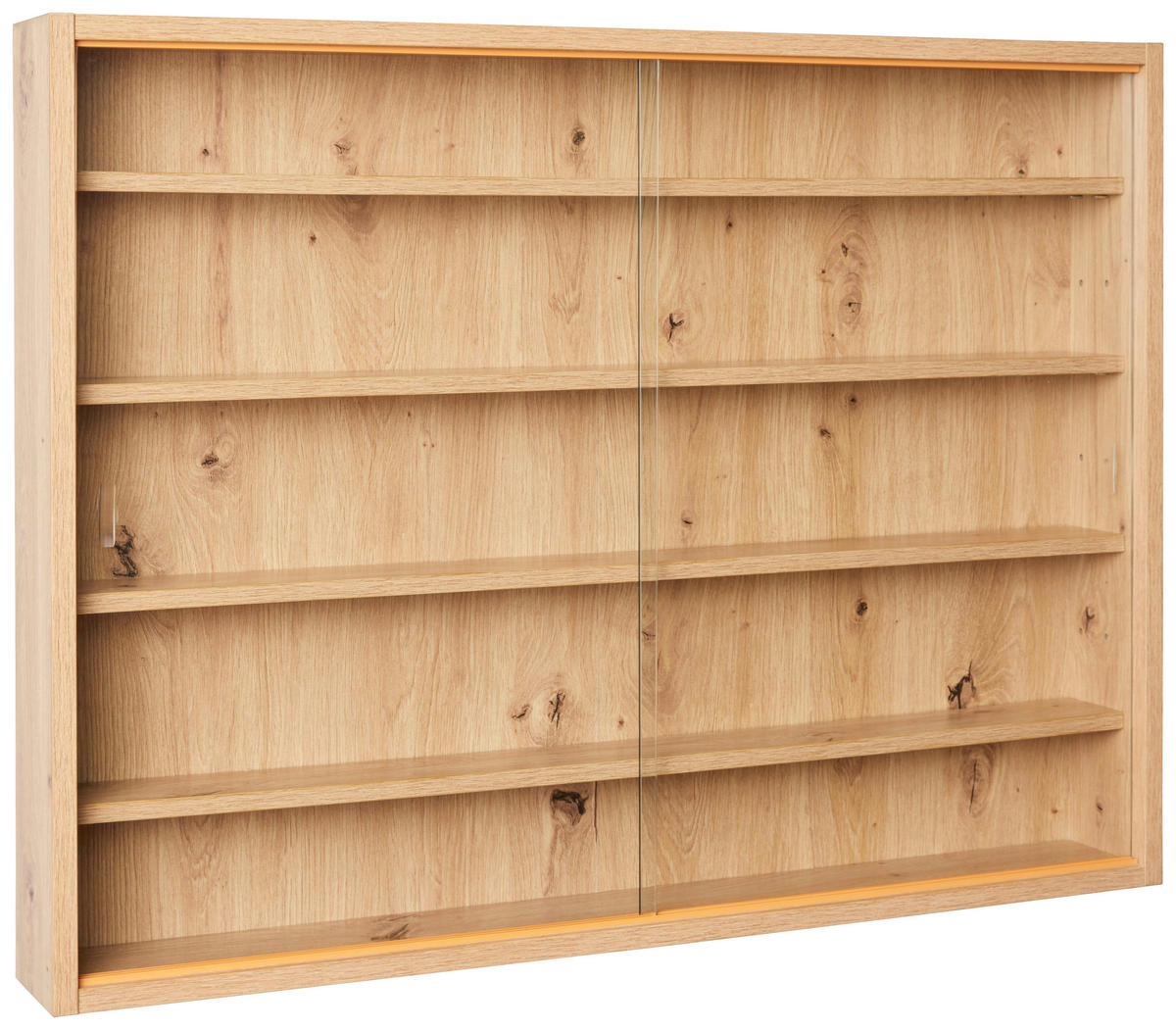 Sammelvitrine Artisario Eiche Artisan Nachbildung B/H/T: ca. 80x60x9,5 cm Artisario - Eiche (80,00/60,00/9,50cm) - Inter Link