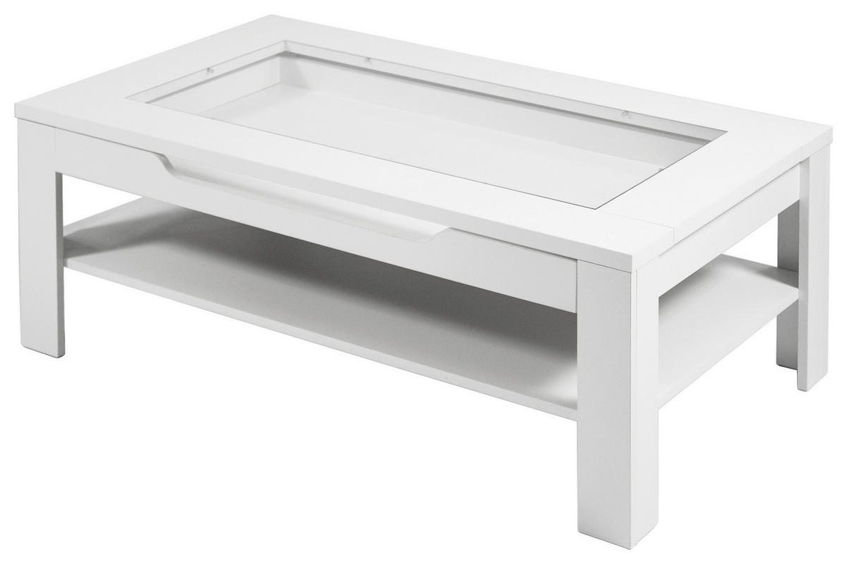 Couchtisch RALPH weiß B/H/T: ca. 110x43x67 cm RALPH - weiß (110,00/43,00/67,00cm) - byLIVING