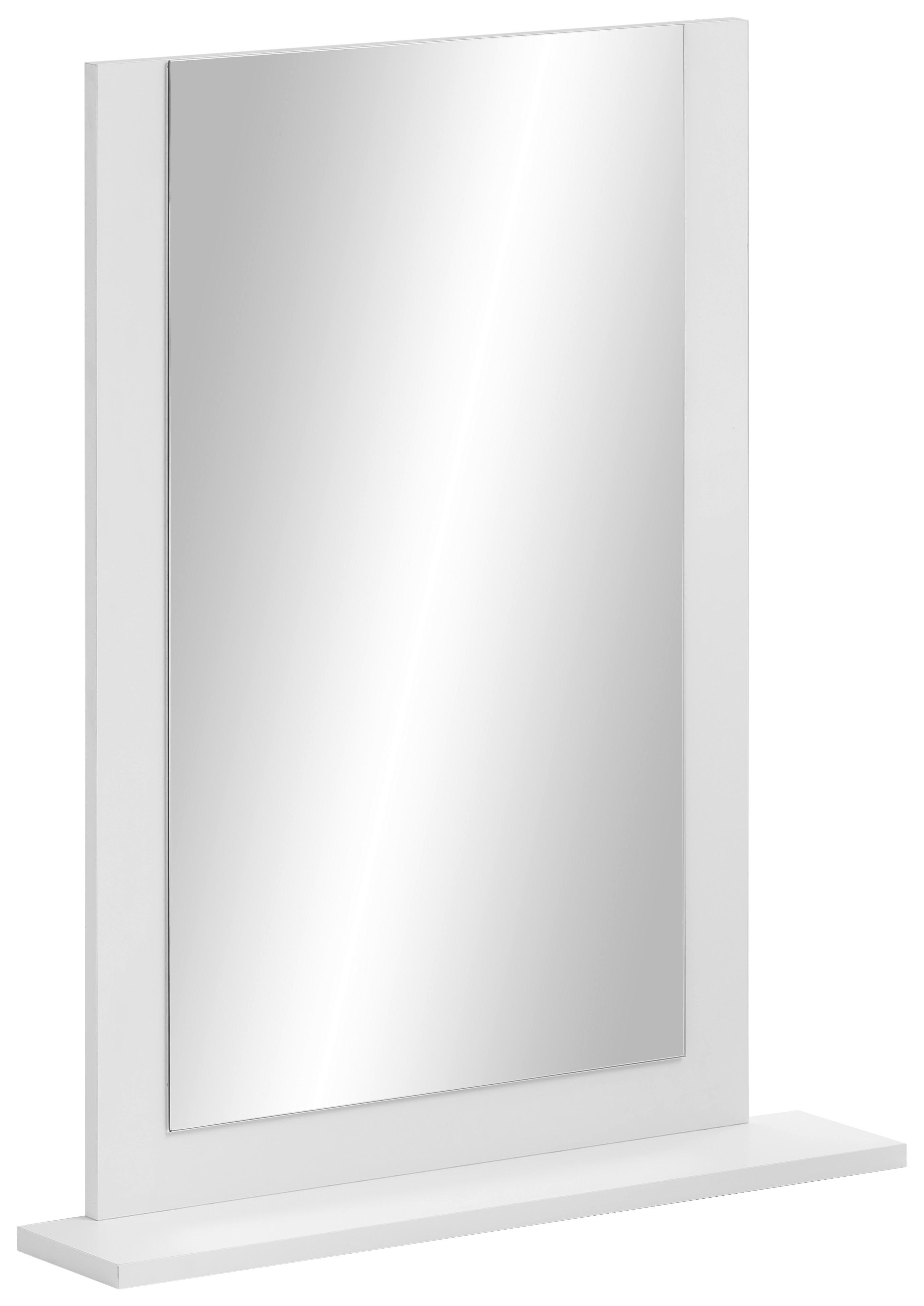 Wandspiegel Jonte weiß B/H/T: ca. 60x77,1x13,5 cm