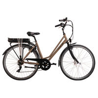 Hollandia City E-Bike Optima Basic KS199E 28 Zoll Rahmenhöhe 50 cm 7 Gänge bronze bronze ca. 250 W ca. 36 V ca. 28 Zoll Optima Basic - bronze - Hollandia