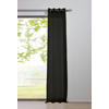 Ösenvorhang PURE schwarz B/L: ca. 135x245 cm PURE - schwarz (135,00/245,00cm)