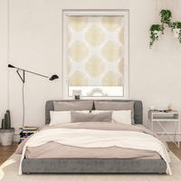 LICHTBLICK Rollo Stripy Boho Drop beige B/L: ca. 80x150 cm Stripy Boho Drop - beige (80,00/150,00cm) - LICHTBLICK
