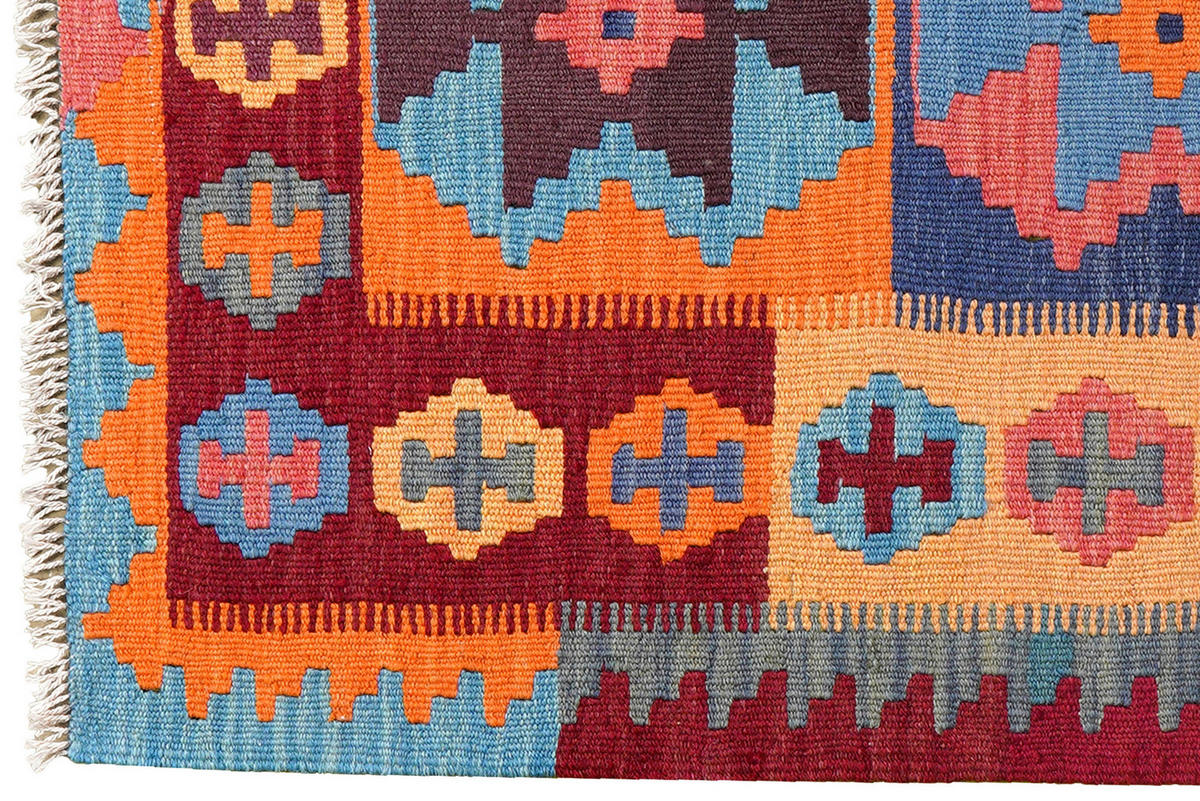 PersaTepp Teppich Kelim Gashgai bunt B/H/L: ca. 84x1x129 cm Kelim Gashgai - bunt (129,00/84,00/1,00cm) - PersaTepp