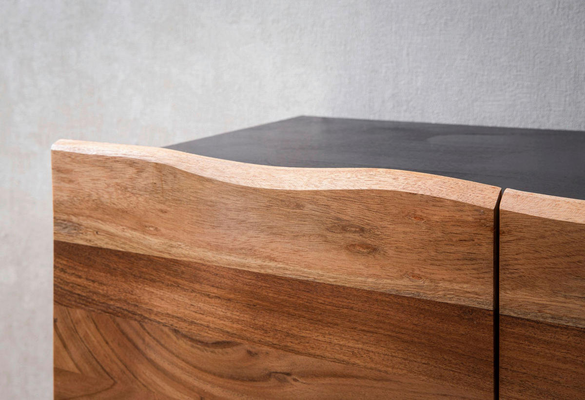 Sideboard braun B/H/T: ca. 180x75x45 cm Sideboard - braun (180,00/75,00/45,00cm) - Wohnling