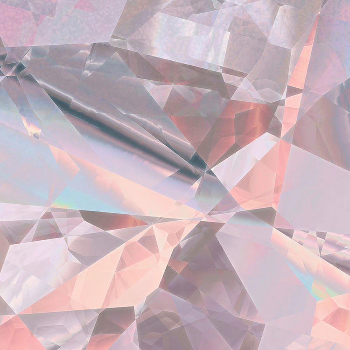 Komar Fototapete Glossy Crystals D: ca. 125 cm Glossy Crystals - (125,00cm) - Komar