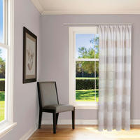 Dekovorhang Streifen breit braun B/L: ca. 140x245 cm Streifen breit - braun (140,00/245,00cm) - feel of nature