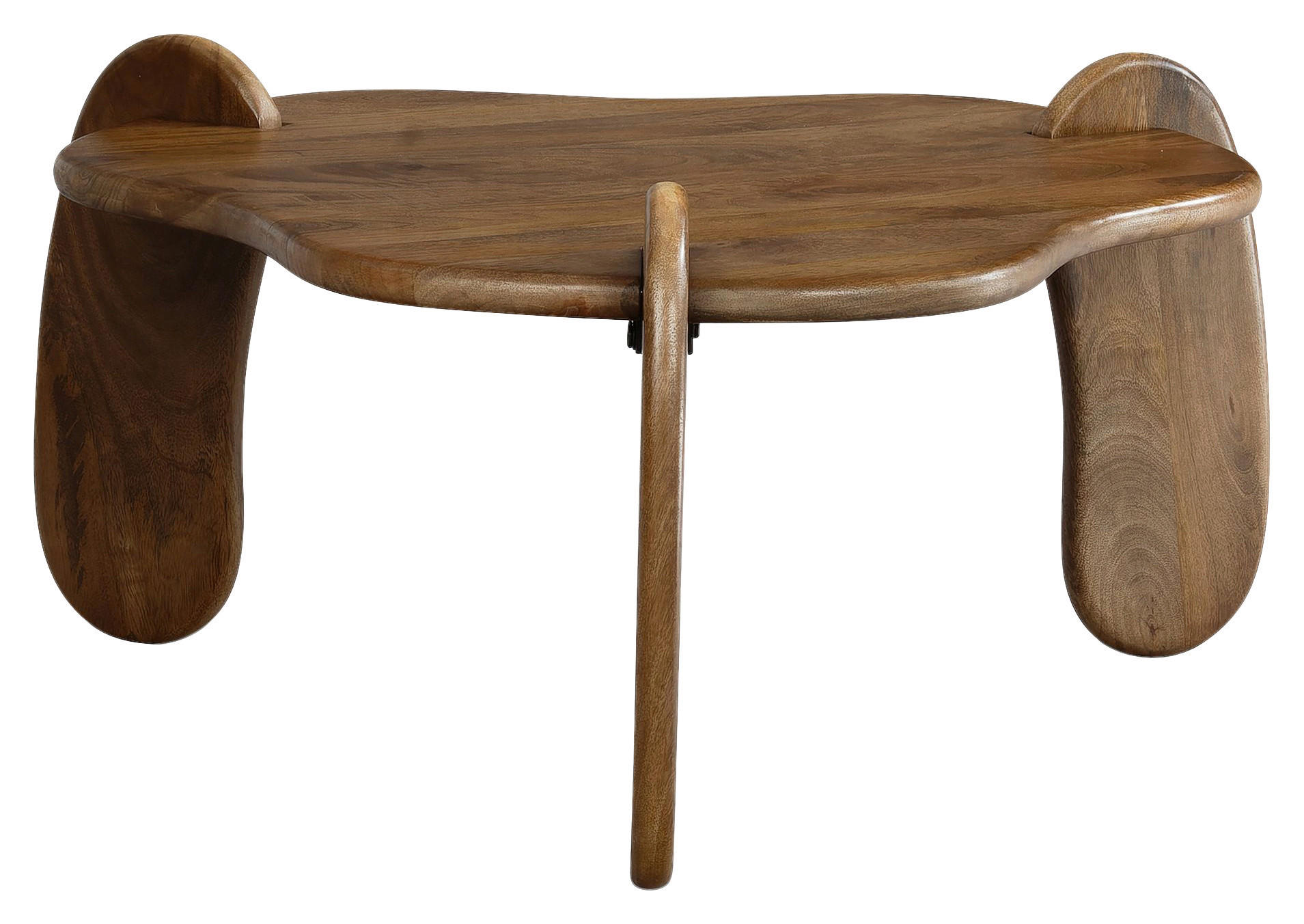 Couchtisch braun B/H/T: ca. 78x40x78 cm Couchtisch - braun (78,00/40,00/78,00cm) - Wohnling