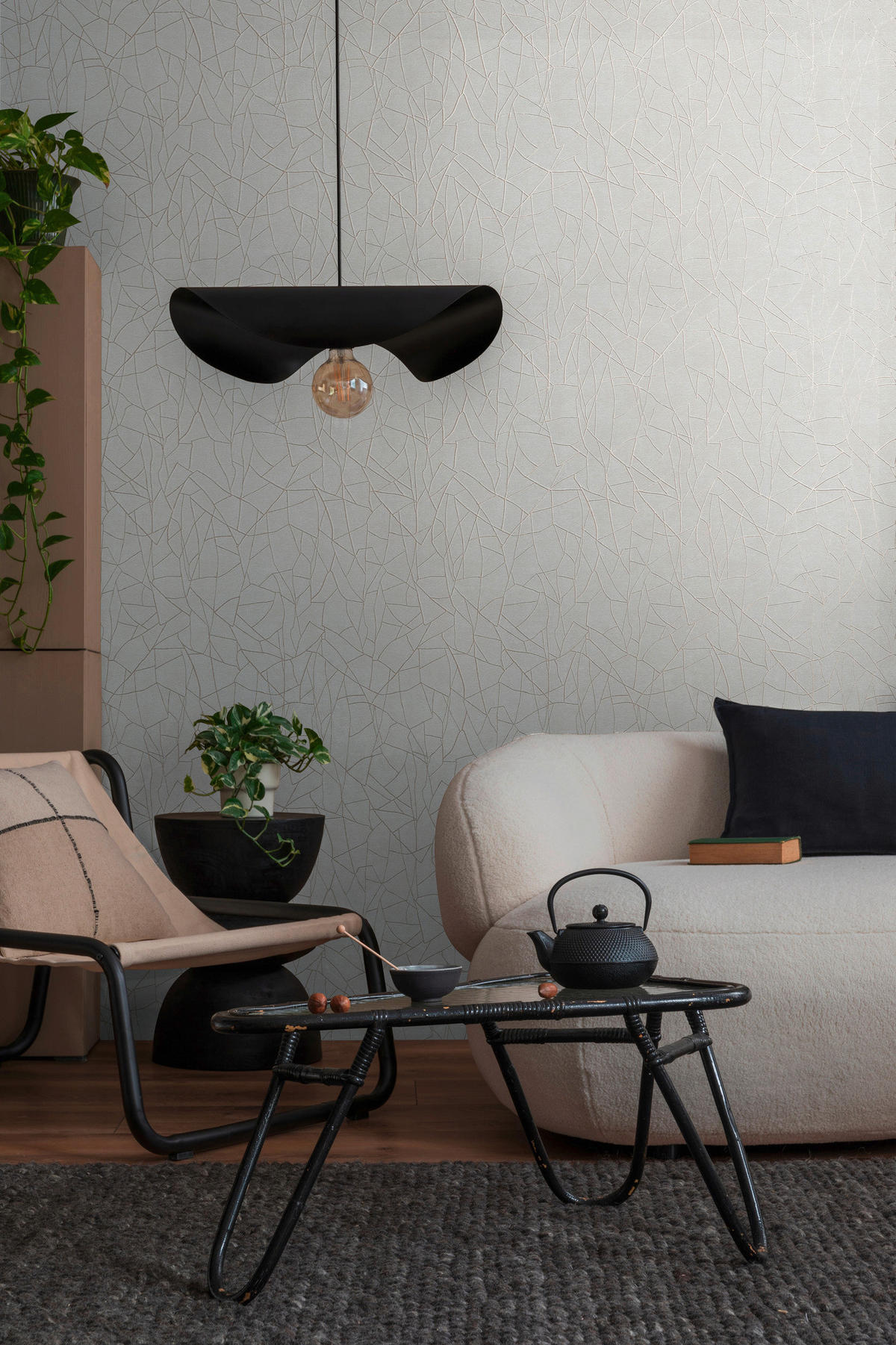 A.S.Création Vliestapete weiß grau B/H/D: ca. 53x1005x9,7 cm Vliestapete - weiß/grau (9,70/1005,00cm) - A.S.Creation