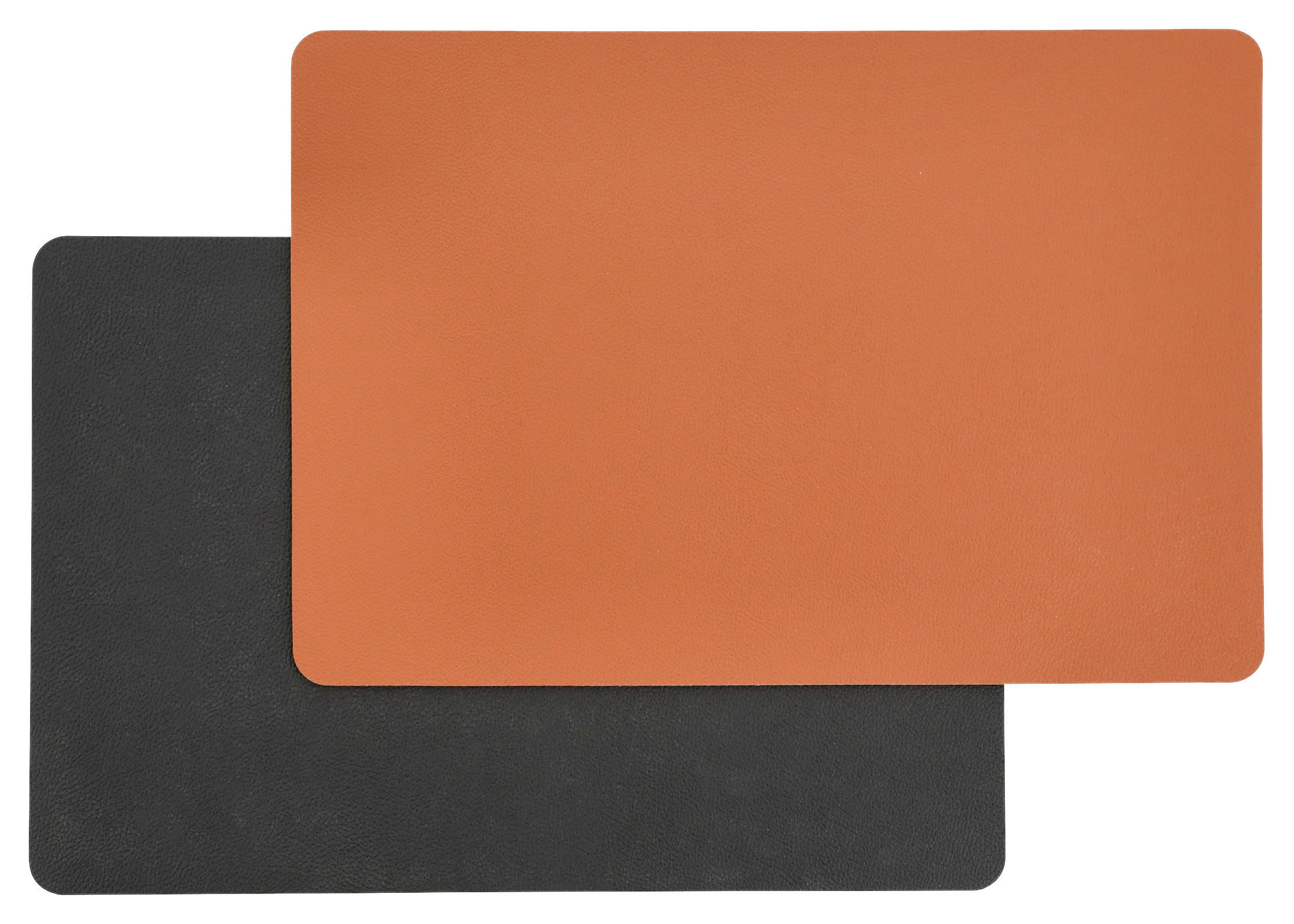 Tischset braun Kunststoff B/L: ca. 45x30 cm Tischset karamell/schwarz - braun/schwarz (45,00/30,00cm)