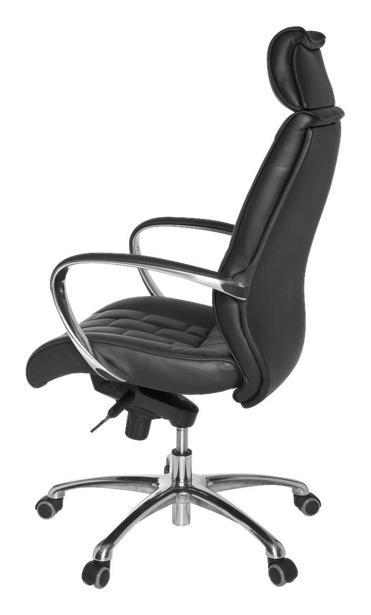 Drehstuhl schwarz Bürostuhl - schwarz (66,00/128,00/62,00cm) - Amstyle