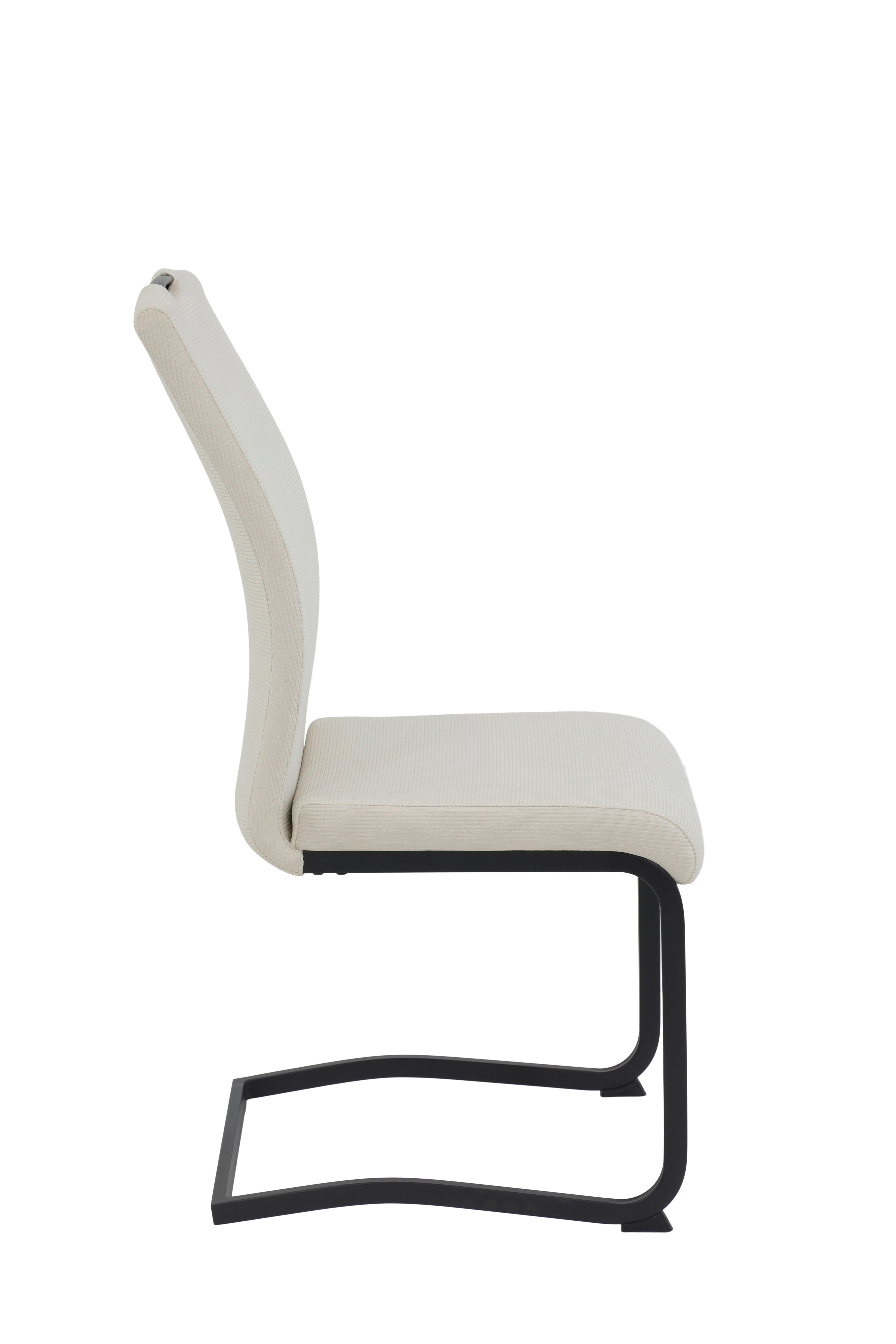 Thumbnail - Schwingstuhl Riga beige Samt