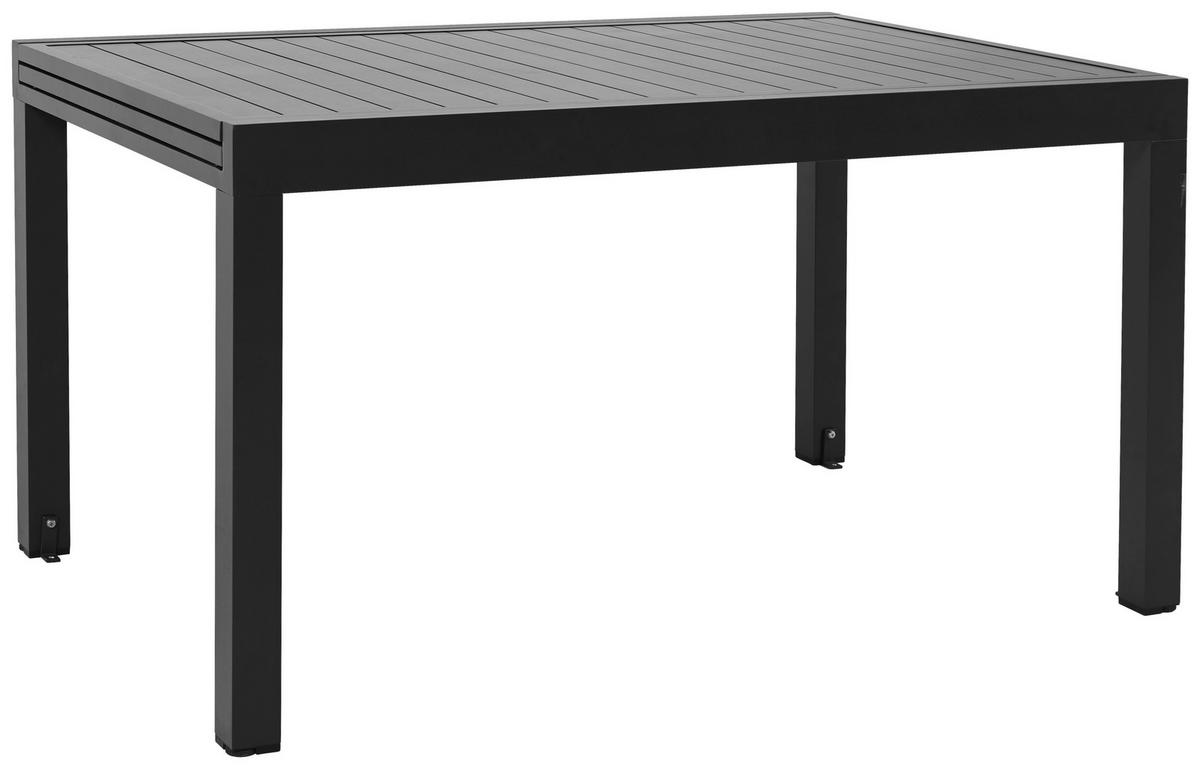 POCOline Gartentisch dunkelgrau Aluminium B/H/L: ca. 90x75x135 cm Gartentisch_Maja - dunkelgrau (135,00/90,00/75,00cm) - POCOline