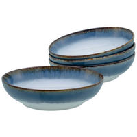 CreaTable Schüssel-Set Cascade blau Steinzeug Cascade - blau - CreaTable