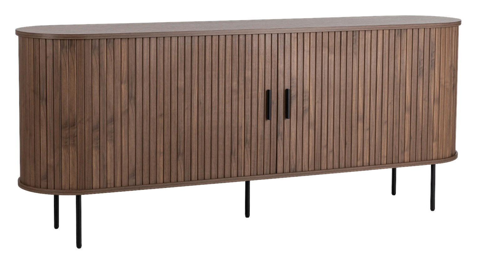 Kommode SELVA nussbaum Nachbildung B/H/T: ca. 180x76x40 cm SELVA - nussbaum (180,00/76,00/40,00cm) - WIPMEB