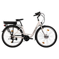Hollandia City E-Bike Zagon KS184E 28 Zoll Rahmenhöhe 44 cm 6 Gänge weiß weiß ca. 250 W ca. 36 V ca. 28 Zoll Zagon - weiß - Hollandia