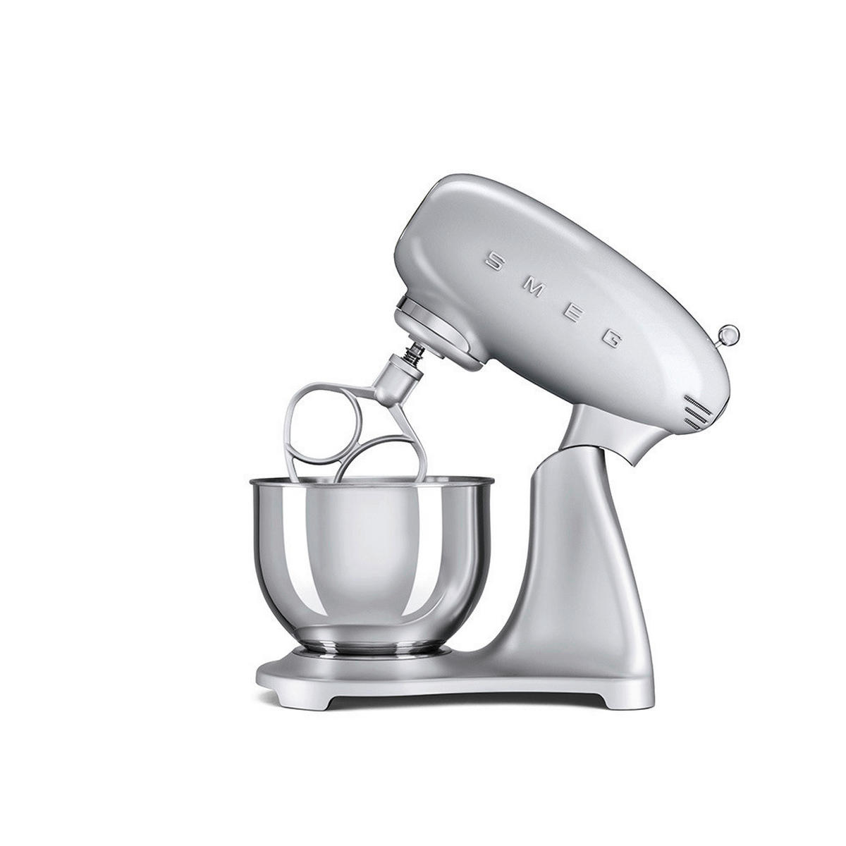 SMEG Küchenmaschine silber Aluminium Edelstahl B/H/L: ca. 24x45x41 cm Multifunktionsküchenmaschine - silber (41,00/24,00/45,00cm) - SMEG