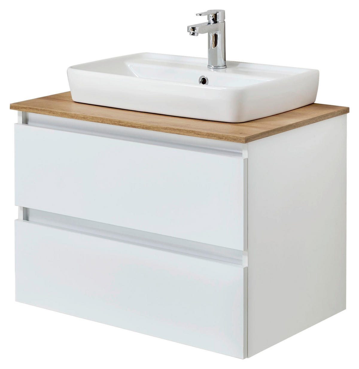Waschbeckenunterschrank Quickset 360 weiß glanz B/H/T: ca. 70x64,2x50 cm Quickset 360 - weiß (70,00/64,20/50,00cm) - Pelipal