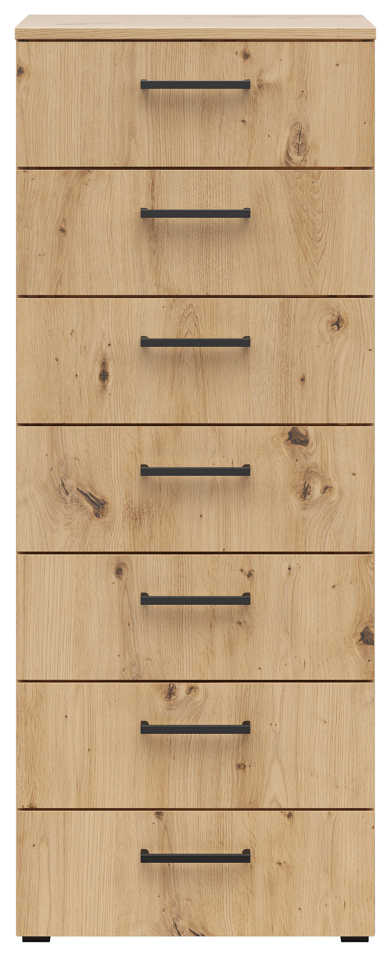 Kommode Multi-Stauraum Typ 18 Eiche Artisan Nachbildung B/H/T: ca. 45x115x40 cm Multi-Stauraum Typ 18 - Eiche (45,00/115,00/40,00cm)