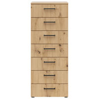 Kommode Multi-Stauraum Typ 18 Eiche Artisan Nachbildung B/H/T: ca. 45x115x40 cm Multi-Stauraum Typ 18 - Eiche (45,00/115,00/40,00cm)
