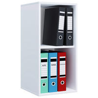 Regal Lona I weiß B/H/T: ca. 35x74x37 cm Lona I - weiß (35,00/74,00/37,00cm) - VCM Möbel