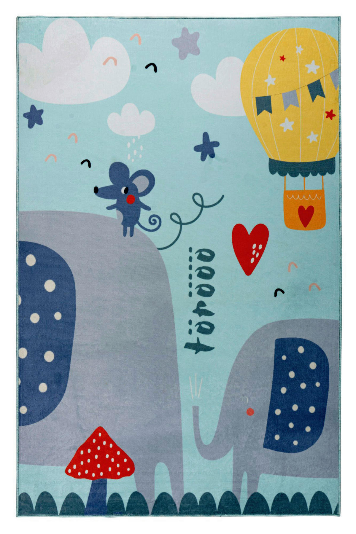Obsession Teppich Magic Kids ML mehrfarbig B/H/L: ca. 160x16x230 cm Magic Kids ML - mehrfarbig (230,00/160,00/16,00cm) - Obsession