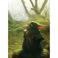 Komar Fototapete Mandalorian Grogu Acrylic IADX4-018 B/H: ca. 200x280 cm Mandalorian Grogu Acrylic IADX4-018 - (200,00/280,00cm) - Komar