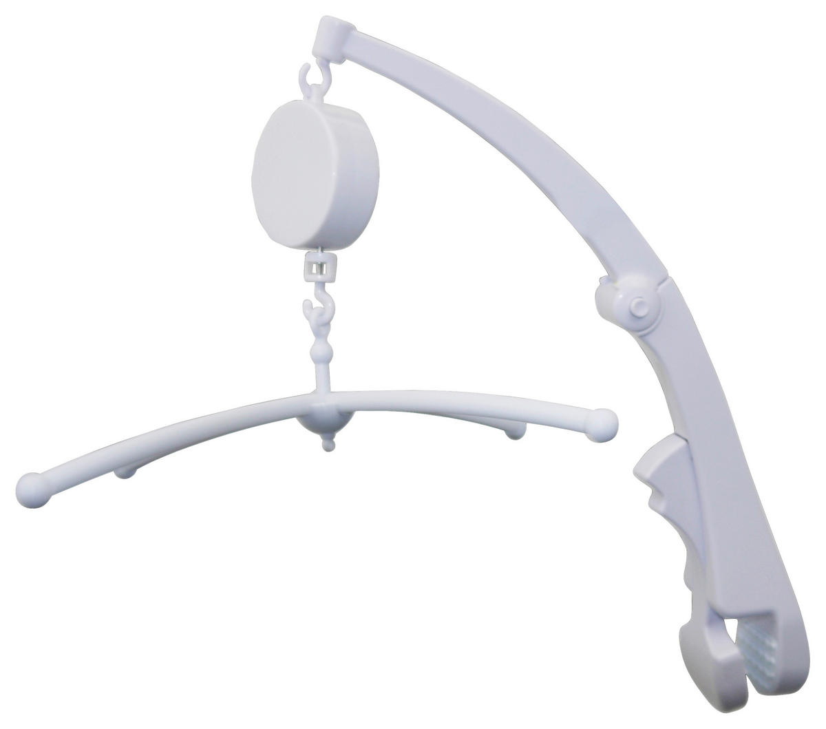 Niermann Mobilehalter zum Klemmen B/H/L: ca. 11x6x35 cm zum Klemmen - weiß (35,00/11,00/6,00cm) - Niermann