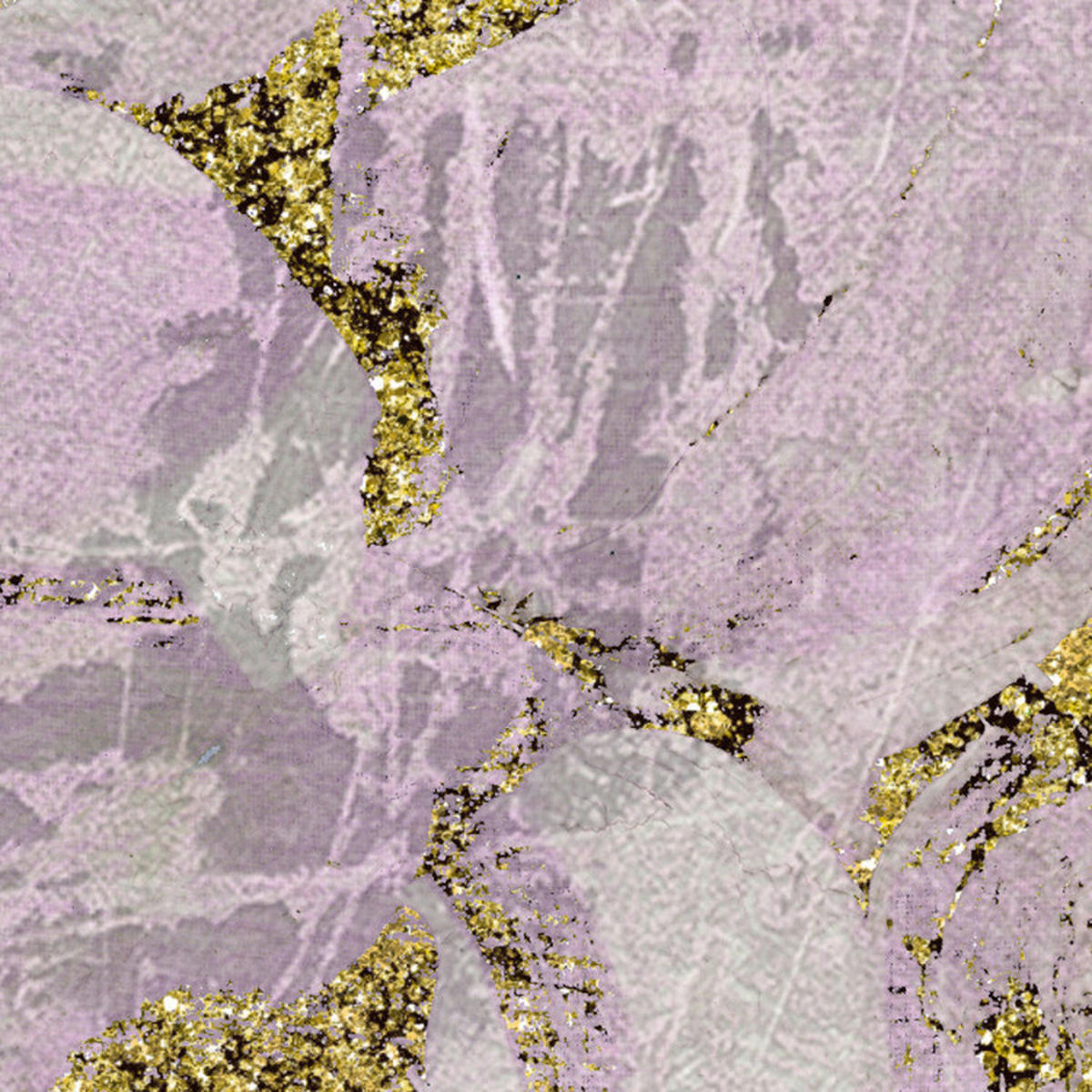 Komar Fototapete Vintage blue Garden B/L: ca. 300x250 cm Vintage blue Garden - (300,00/250,00cm) - Komar