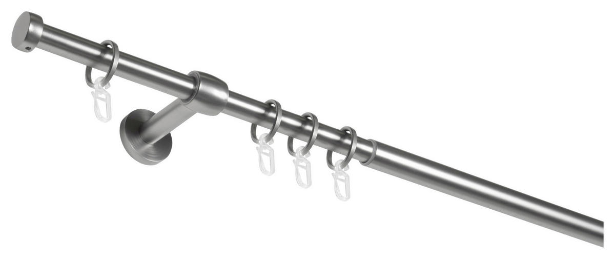 Stilgarnituren cap-noble Edelstahloptik Metall ausziehbar von ca. 160 bis 280 cm 1.0 Läufe cap-noble - Edelstahloptik - ondeco