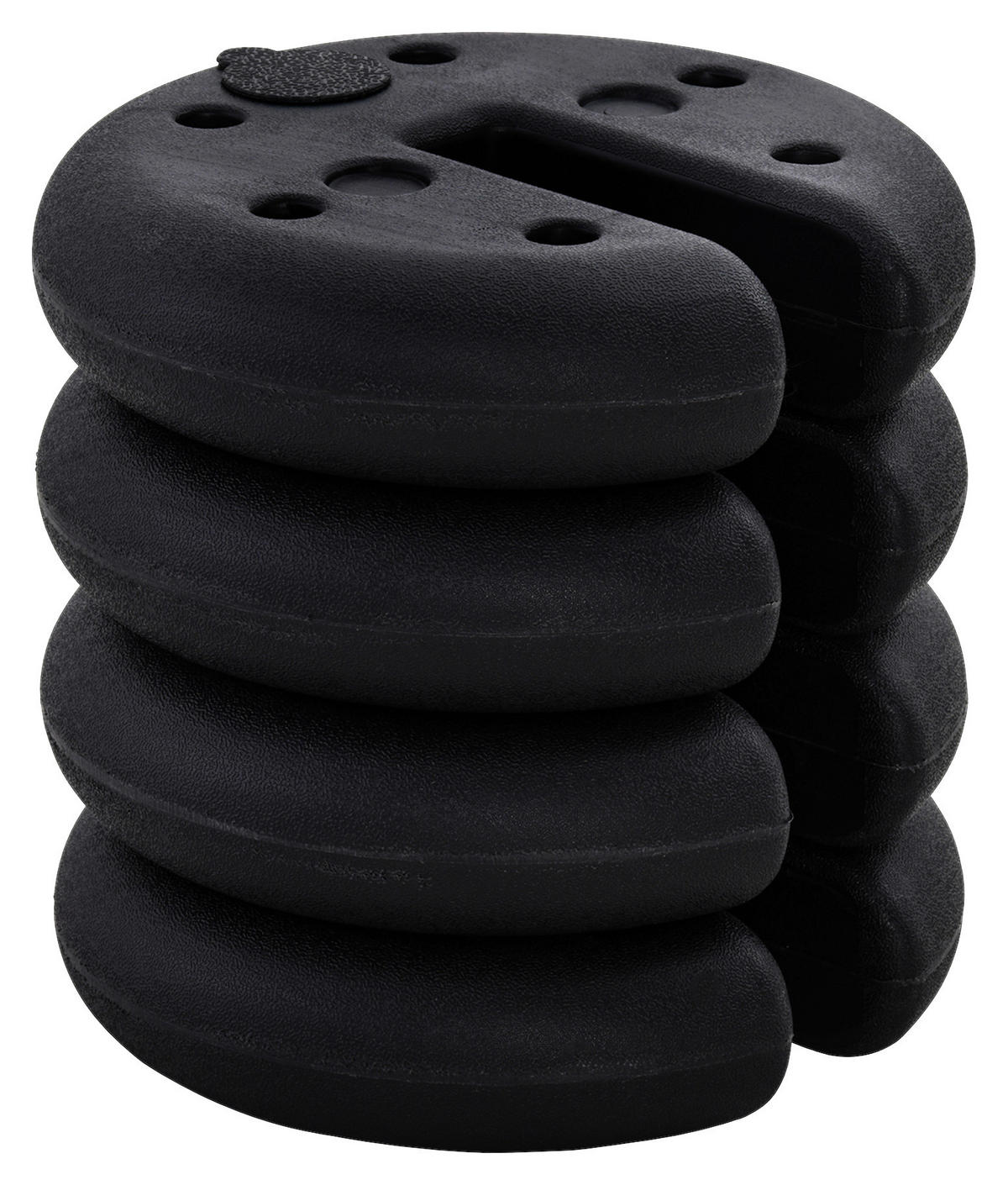 Outsunny Gewichte für Pavillon Gewichte_für_Pavillon - schwarz (25,00/6,00cm) - Outsunny