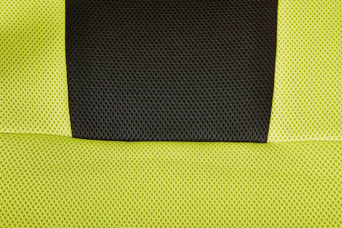 Drehstuhl Donny grün schwarz Kunstleder Netzstoff Donny - schwarz/grün (55,00/85,00/54,50cm) - Inter Link