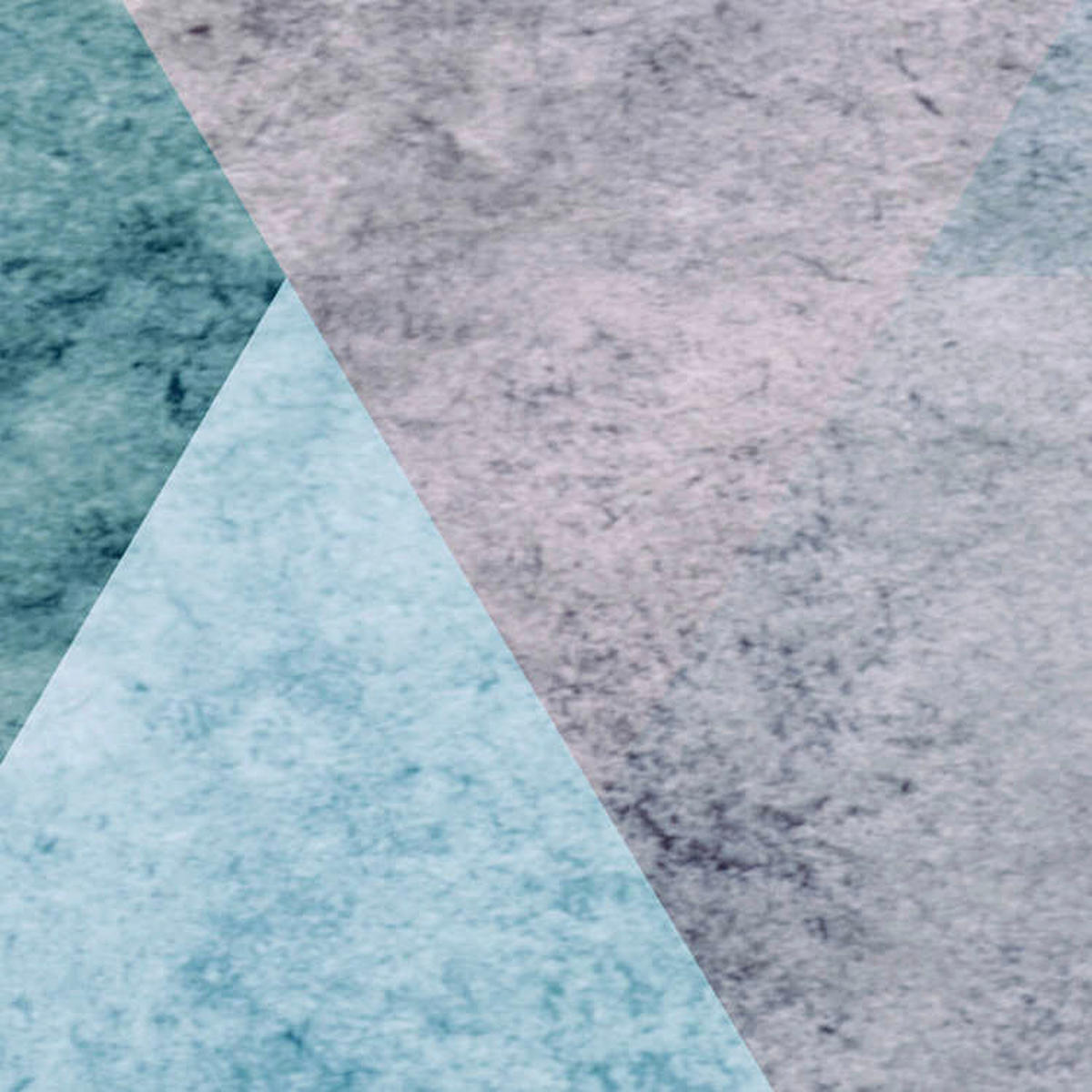 Komar Fototapete Triangles Blue B/L: ca. 400x250 cm Triangles Blue - (400,00/250,00cm) - Komar