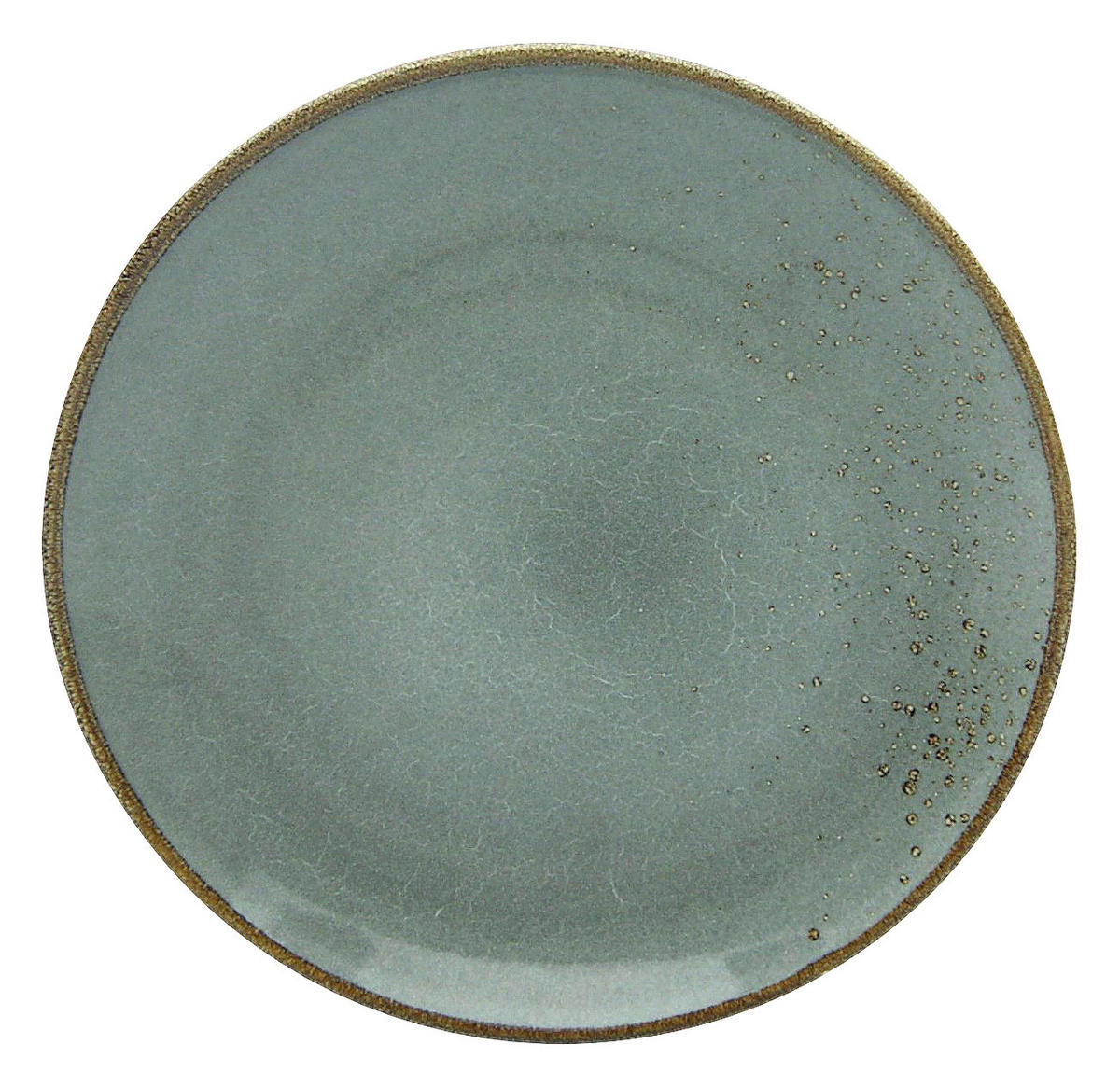 CreaTable Teller NATURE COLLECTION grau Steinzeug D: ca. 27 cm NATURE COLLECTION - grau (27,00cm) - CreaTable